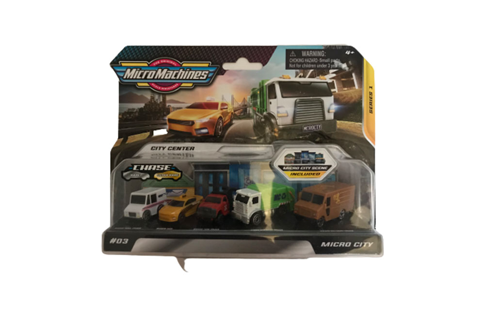 Micro Machines City Center Set x5 GSB Toy Cars