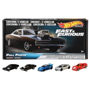 Hot Wheels 2020 RLC Fast and Furious Full Force Sealed Premium 5 Car Set