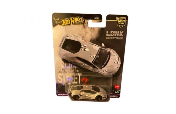 Hot Wheels Premium 2024 Slide Street 2 LB-Works Lamborghini Huracan