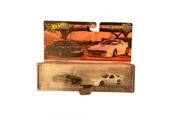 Hot Wheels Premium Car Culture Mazda Mazdaspeed Miata 04 & RX7 FC Pandem