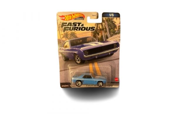 Hot Wheels Premium Car Fast & Furious 1967 Chevy Camaro