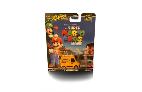 Hot Wheels Premium Car Super Mario Bros. Movie Plumber Van