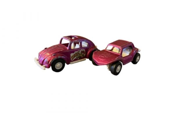 TootsieToys Vintage 1970's VW Beetle & Dune Buggy