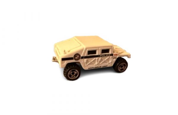 Hot Wheels 1991 Humvee Police #17 Anti-Drug Unit - Image 2