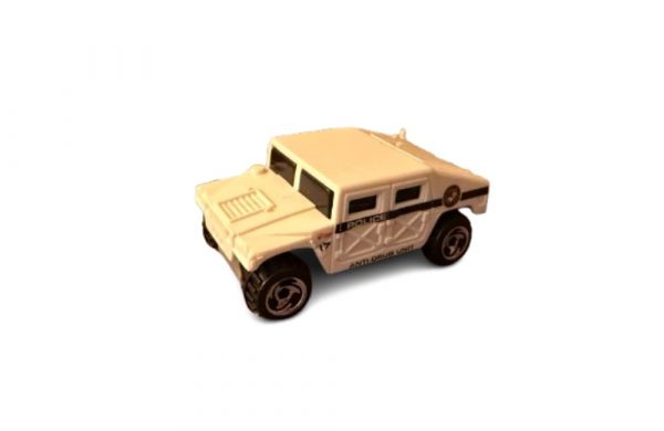 Hot Wheels 1991 Humvee Police #17 Anti-Drug Unit