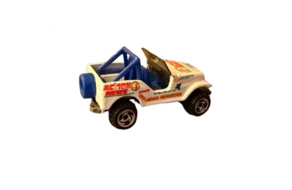 Hot Wheels Jeep Wrangler Action News Off Road Reporter - Image 2