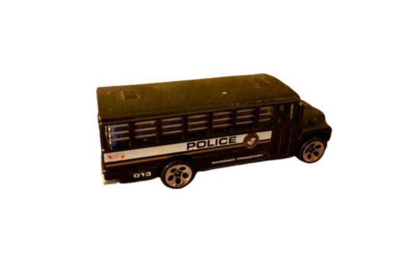 Hot Wheels Police Prisoner Transport School Bus - Image 2