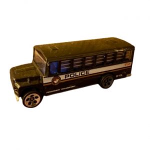 Hot Wheels Police Prisoner Transport School Bus