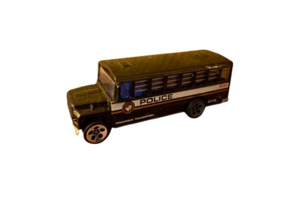 Hot Wheels Police Prisoner Transport School Bus
