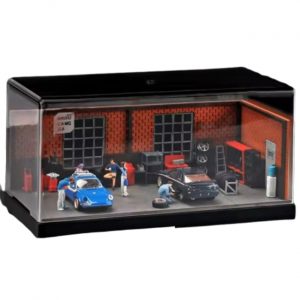 Diorama LED 1/64 Car Modification Shop
