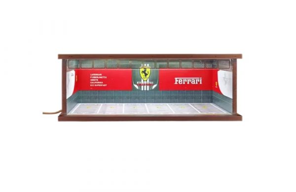 Ferrari LED Diorama 1/64 Car Garage