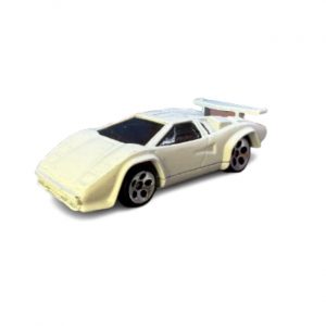 Hot Wheels 1987 Lamborghini Countach White